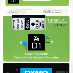 Dymo 19MM X 7M DYMO D1 Tape Black on White
