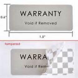 Warranty Void Labels