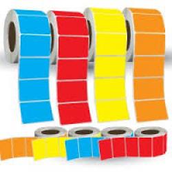 Colored Thermal Labels